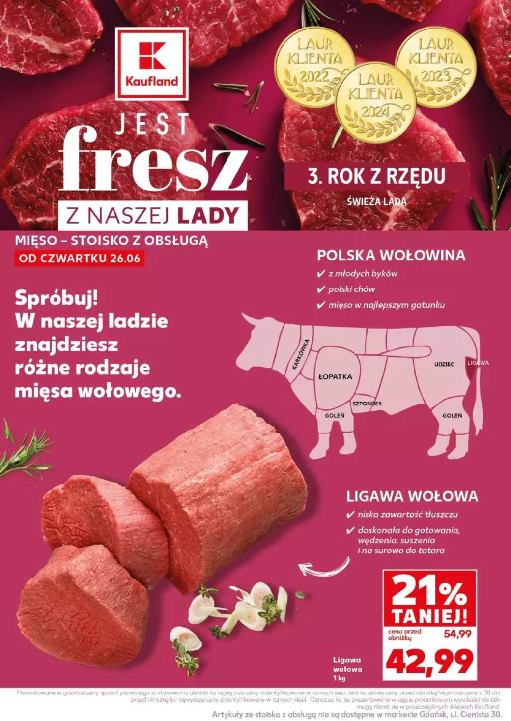 ligawa wołowa