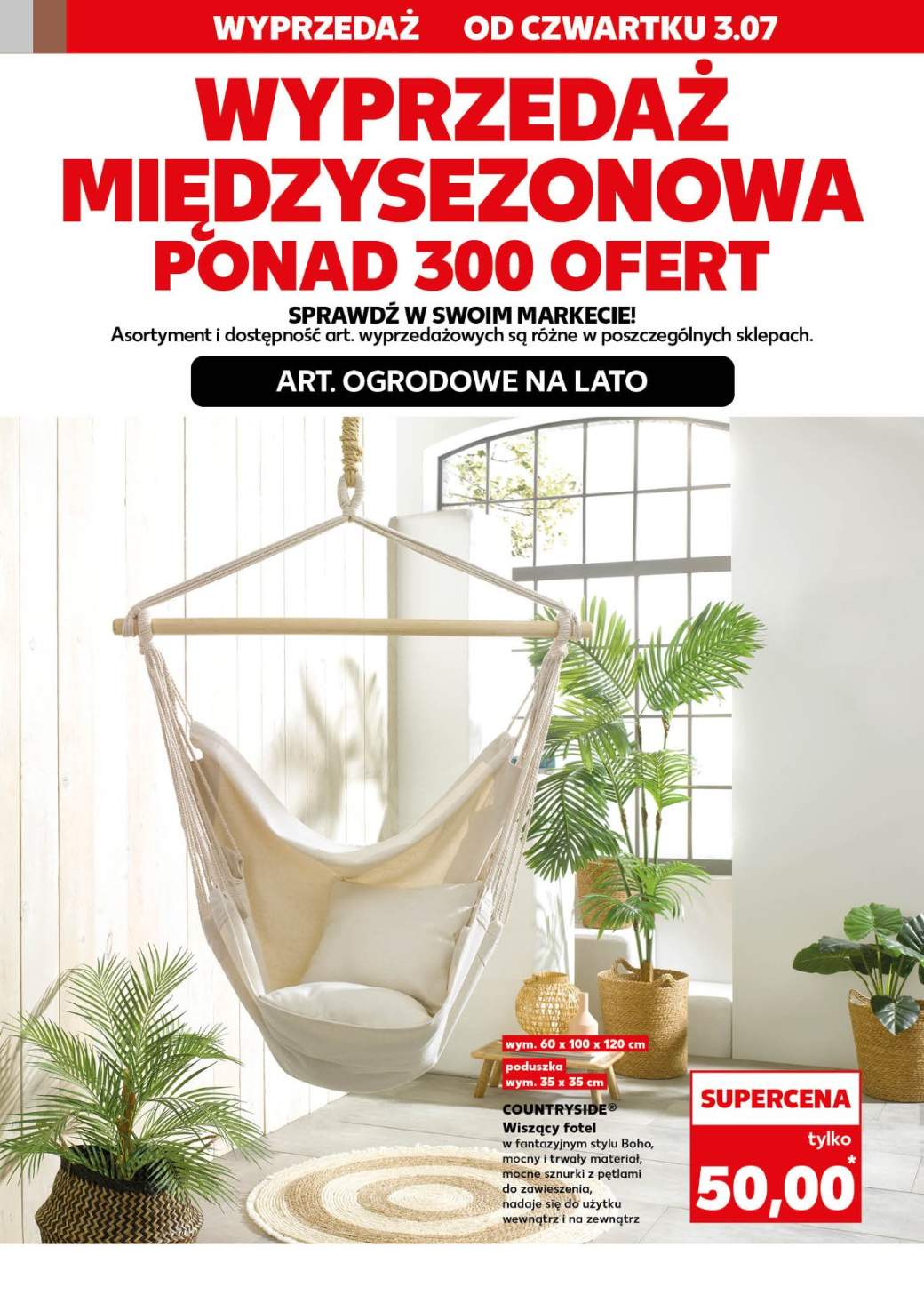 fotel wiszący