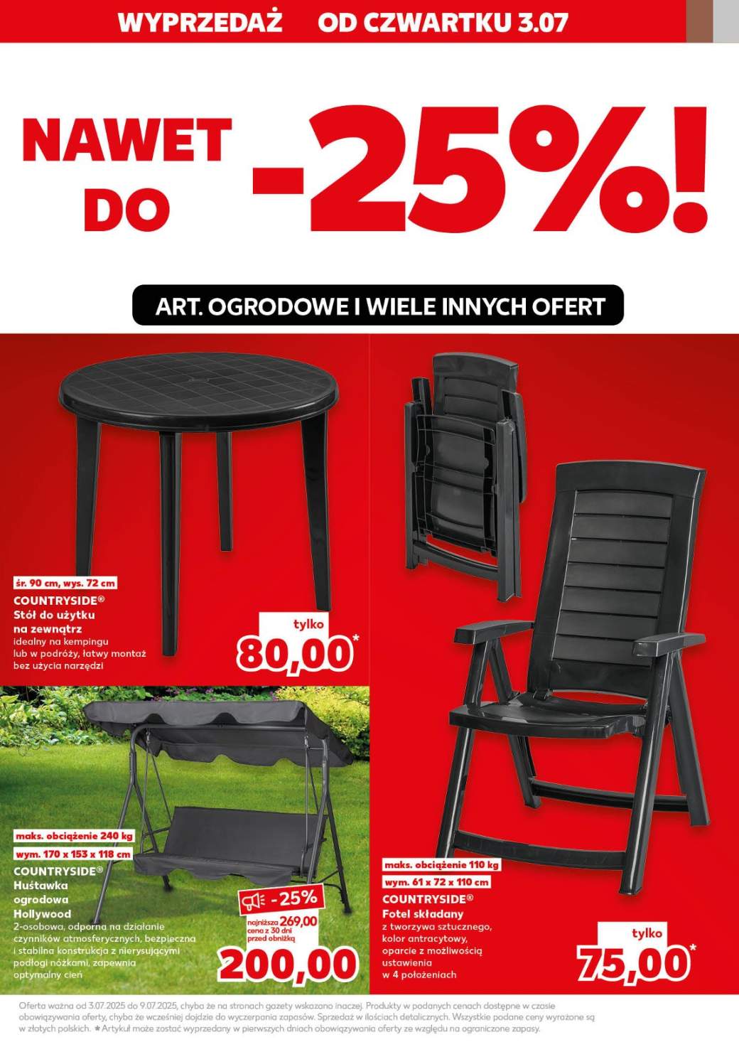 stół ogrodowy