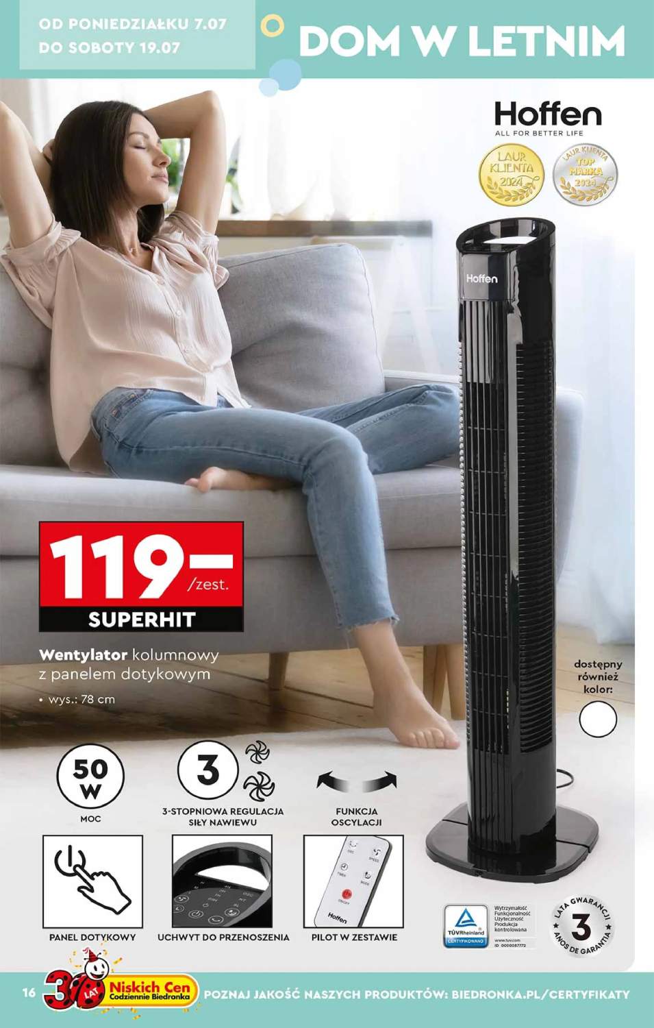 wentylator kolumnowy