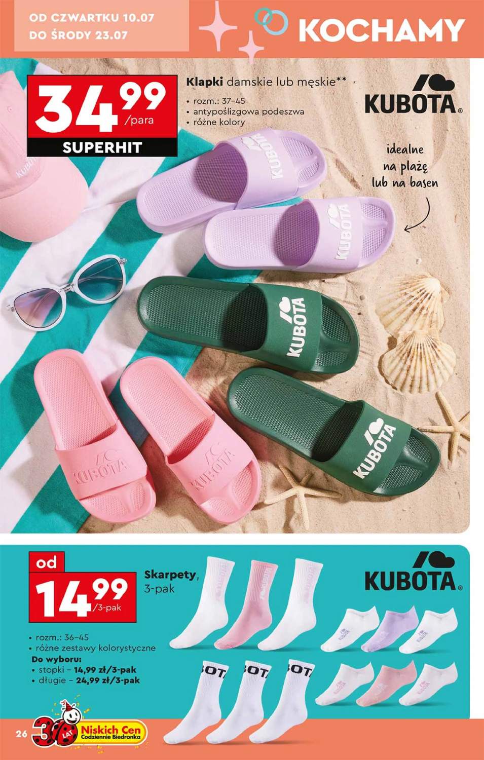 klapki basenowe