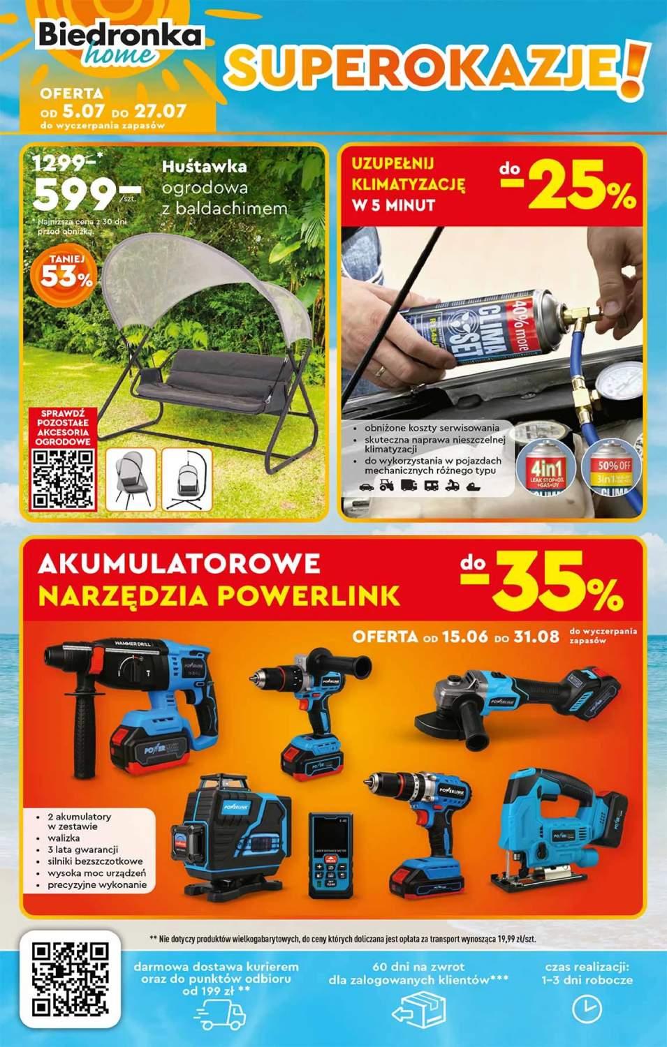 huśtawka ogrodowa