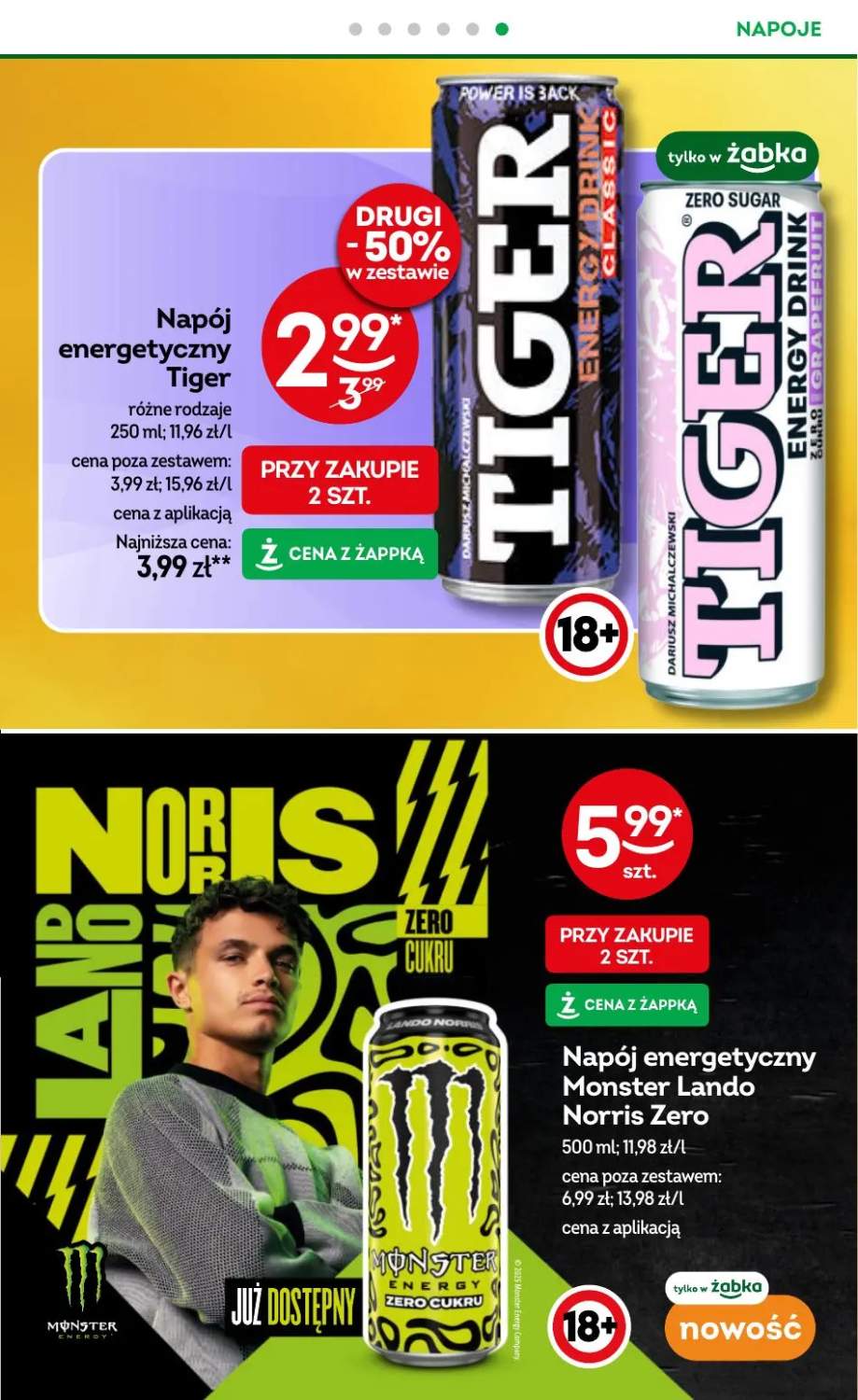 napój energetyczny
