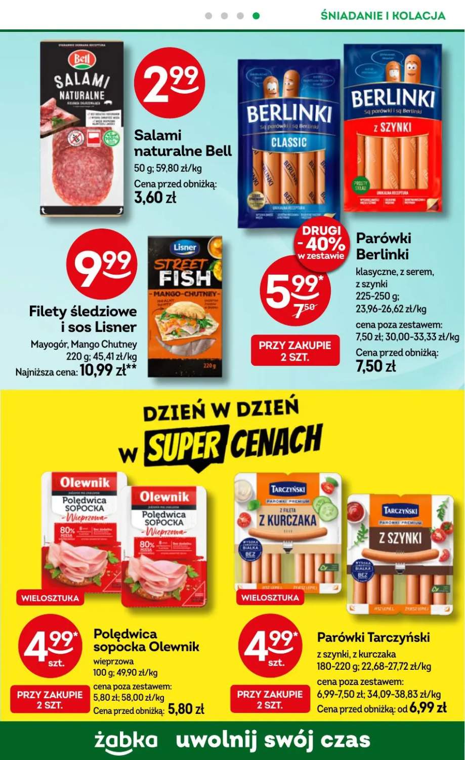 polędwica sopocka w plastrach