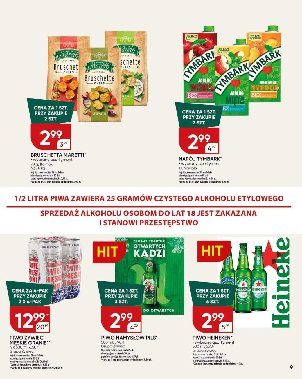 napój Tymbark