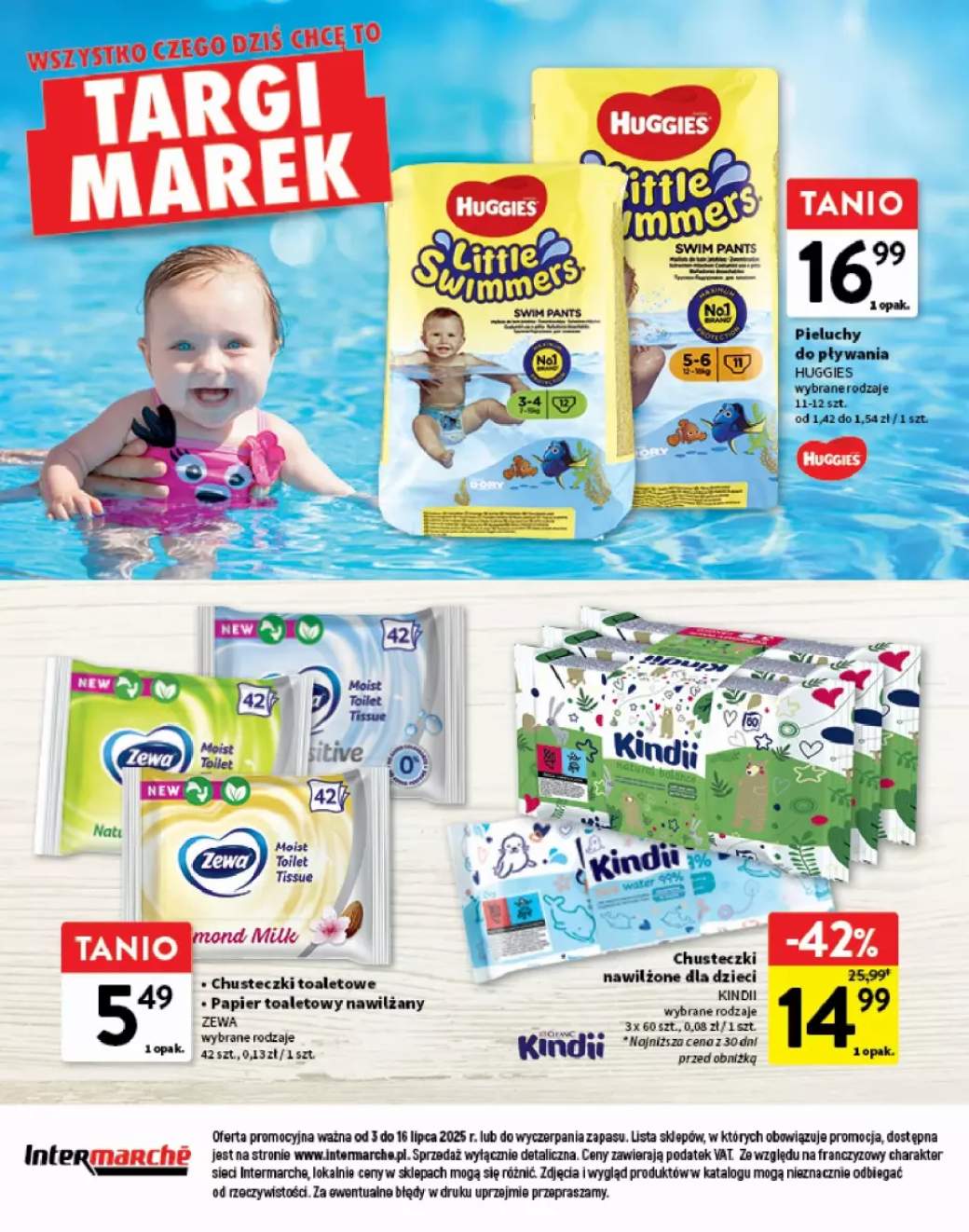 chusteczki dla niemowląt