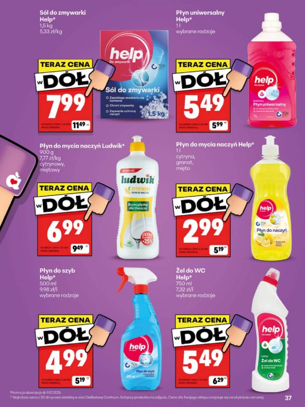sól do zmywarki