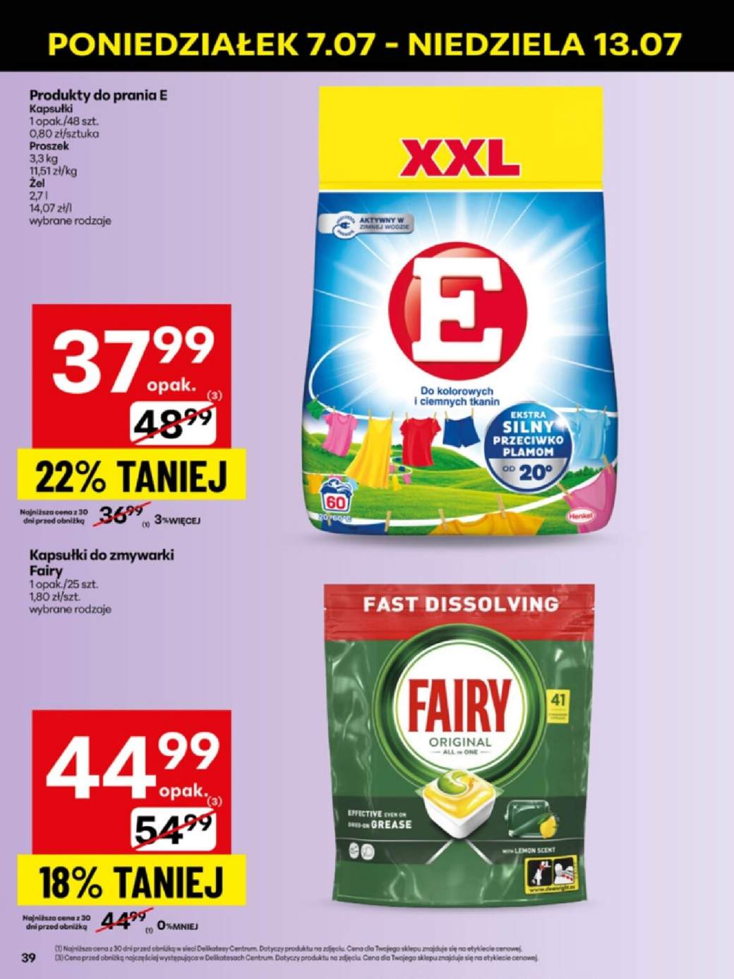kapsułki do zmywarki