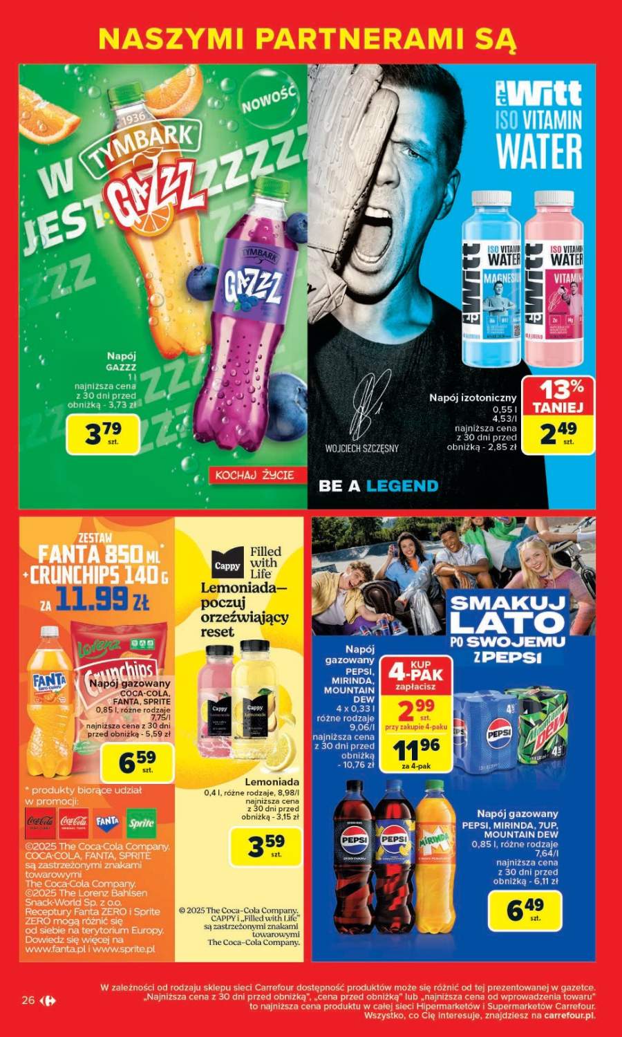 napój izotoniczny