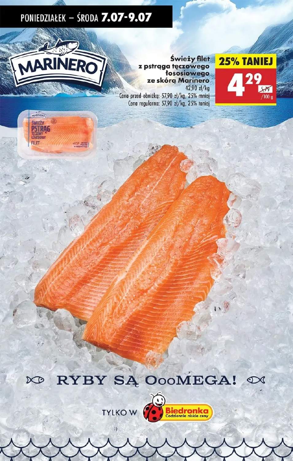 filet z pstrąga