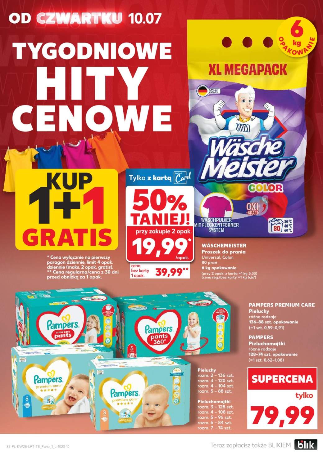 pieluszki Pampers