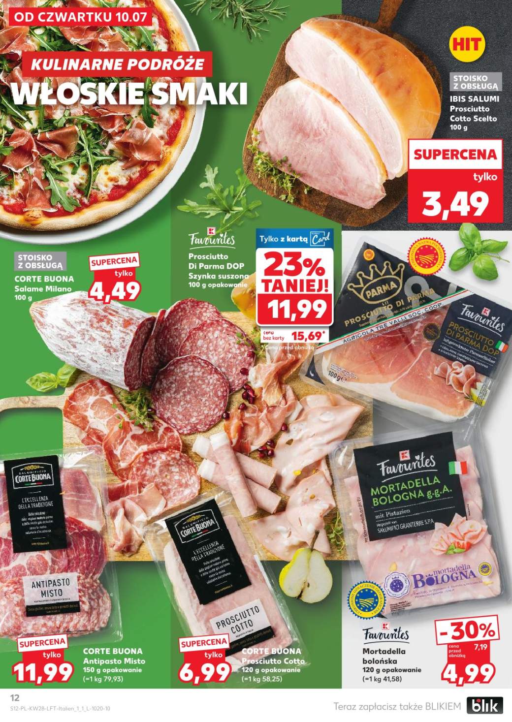 szynka prosciutto