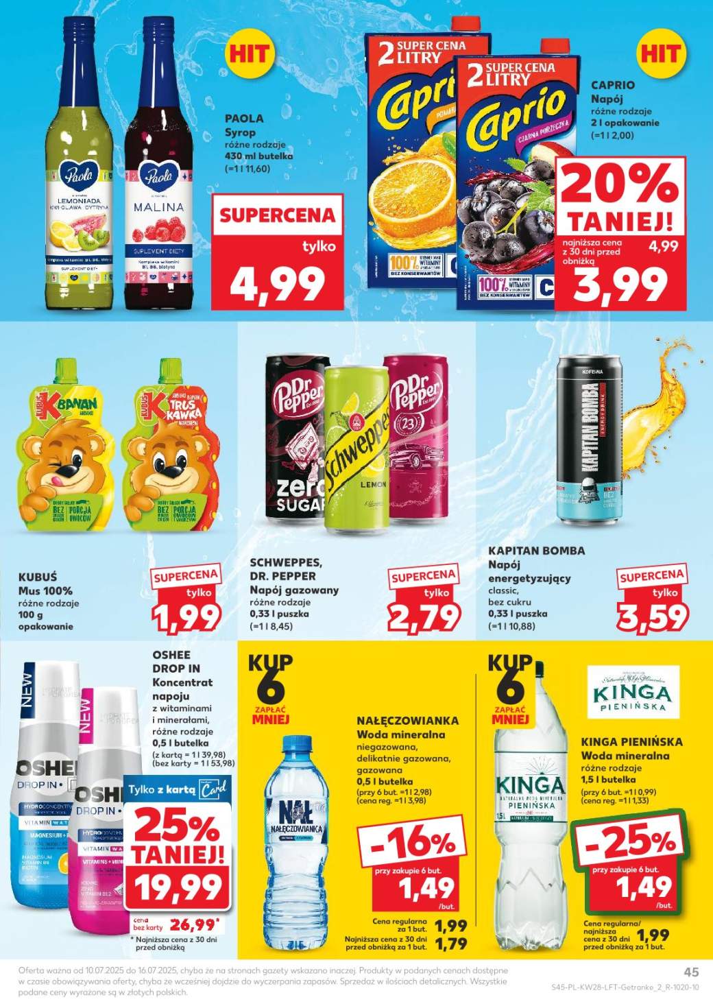 napój Caprio
