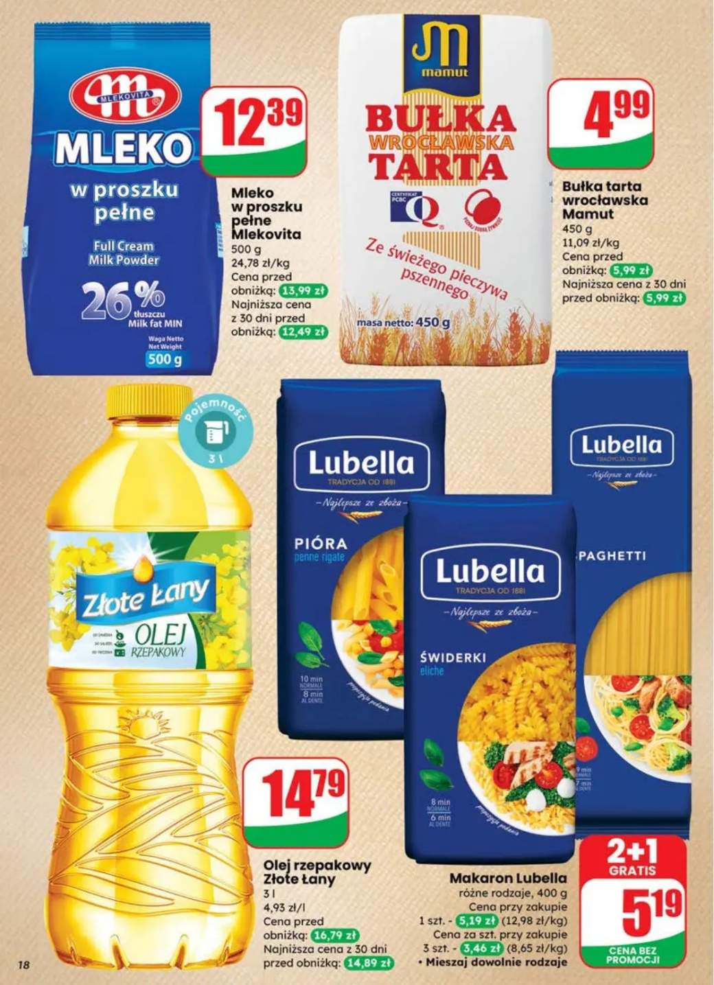 mleko w proszku