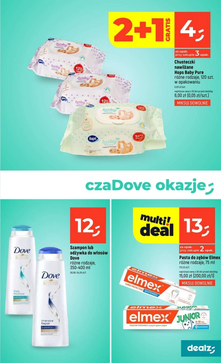 chusteczki dla niemowląt