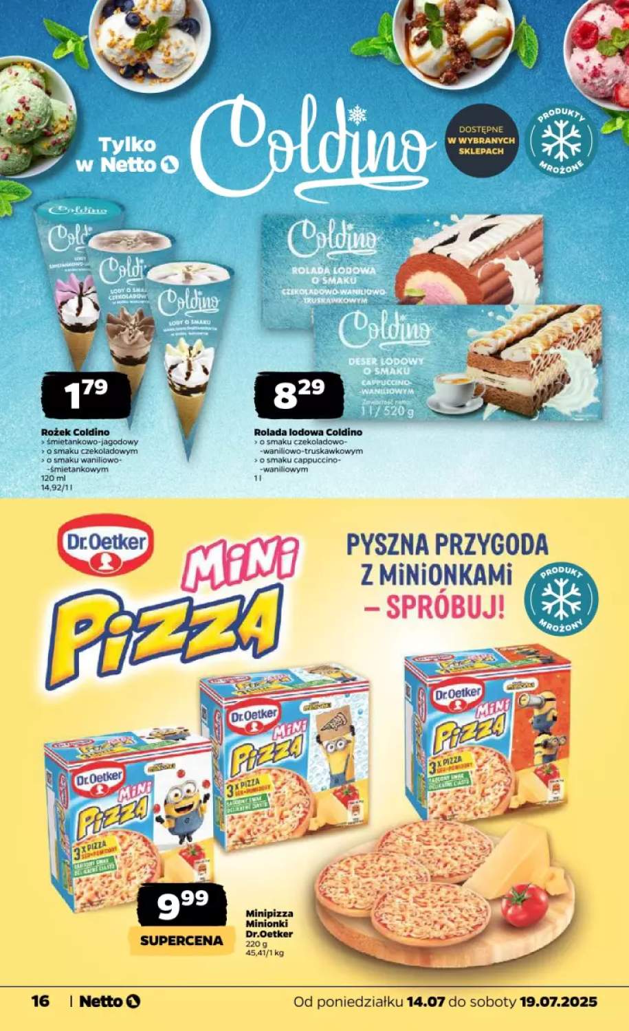 lody rożek
