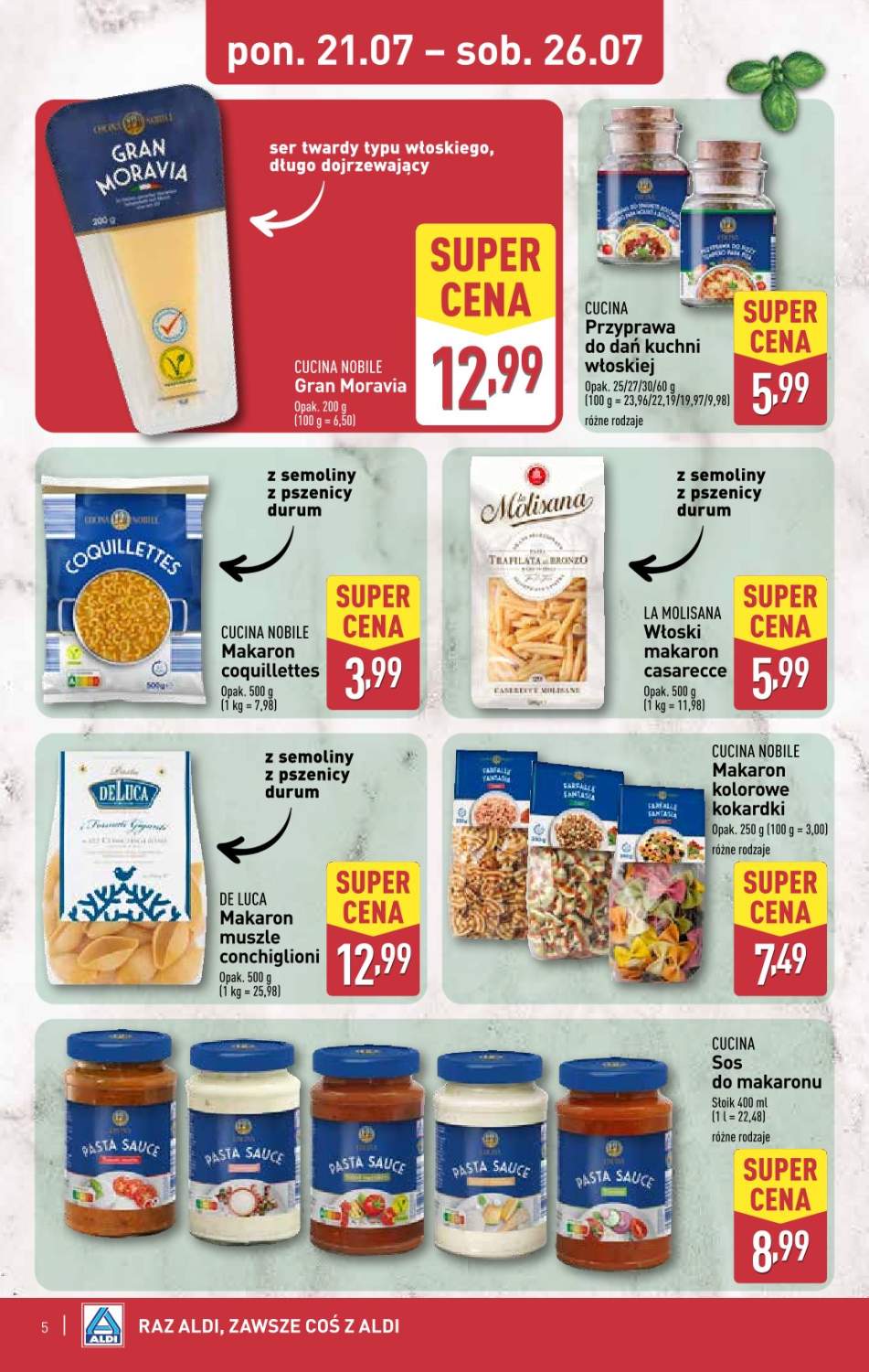 sos do makaronu