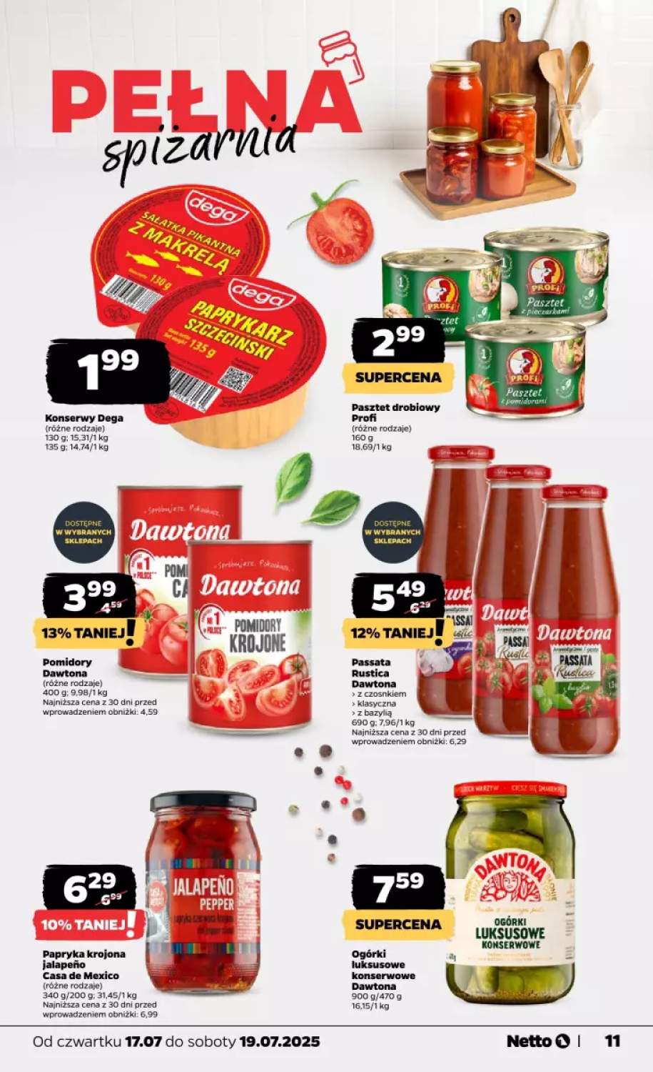 pomidory w puszce