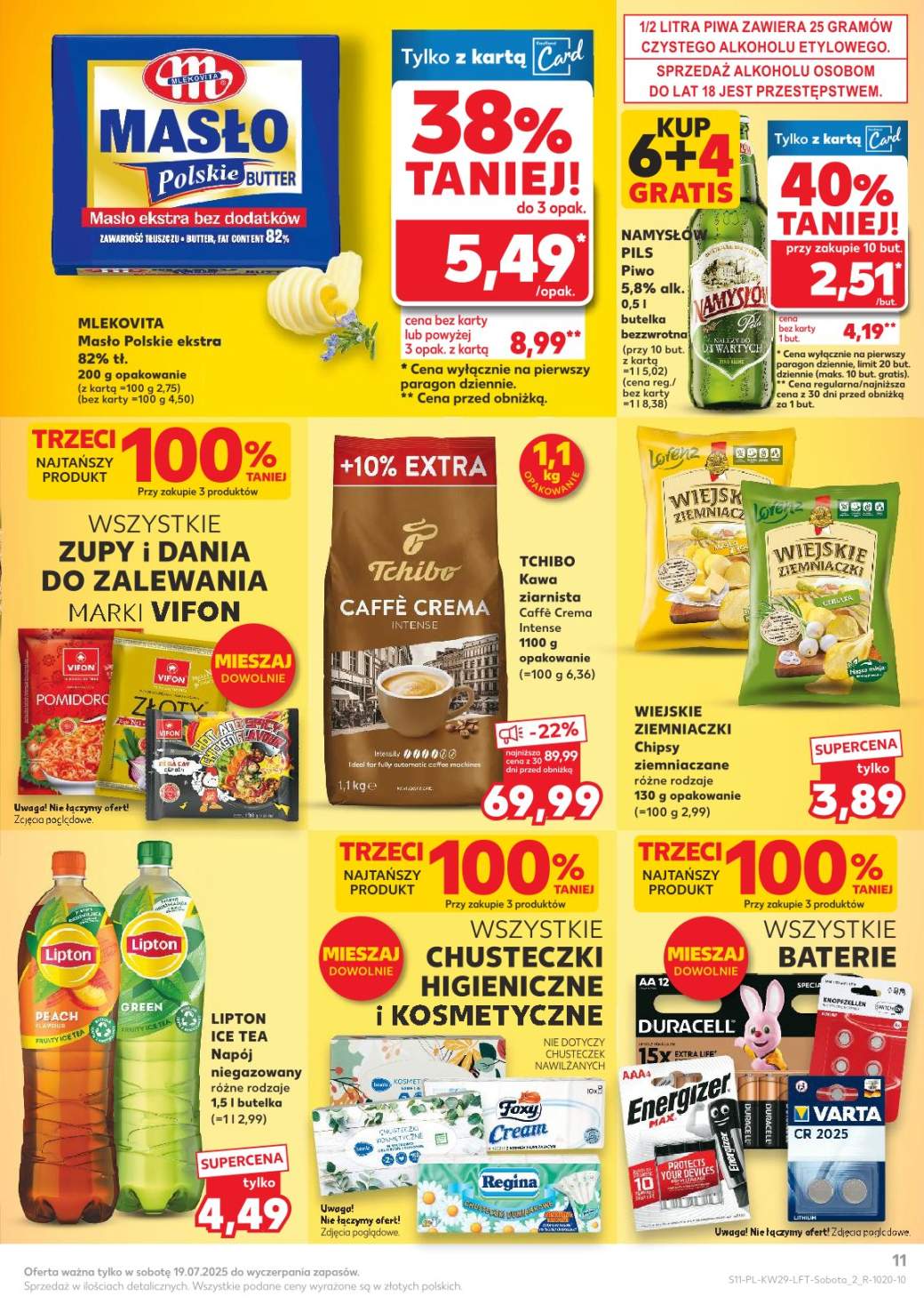 chusteczki higieniczne
