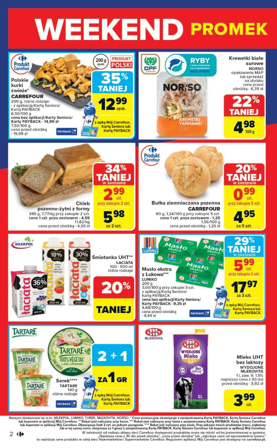 krewetki mrożone
