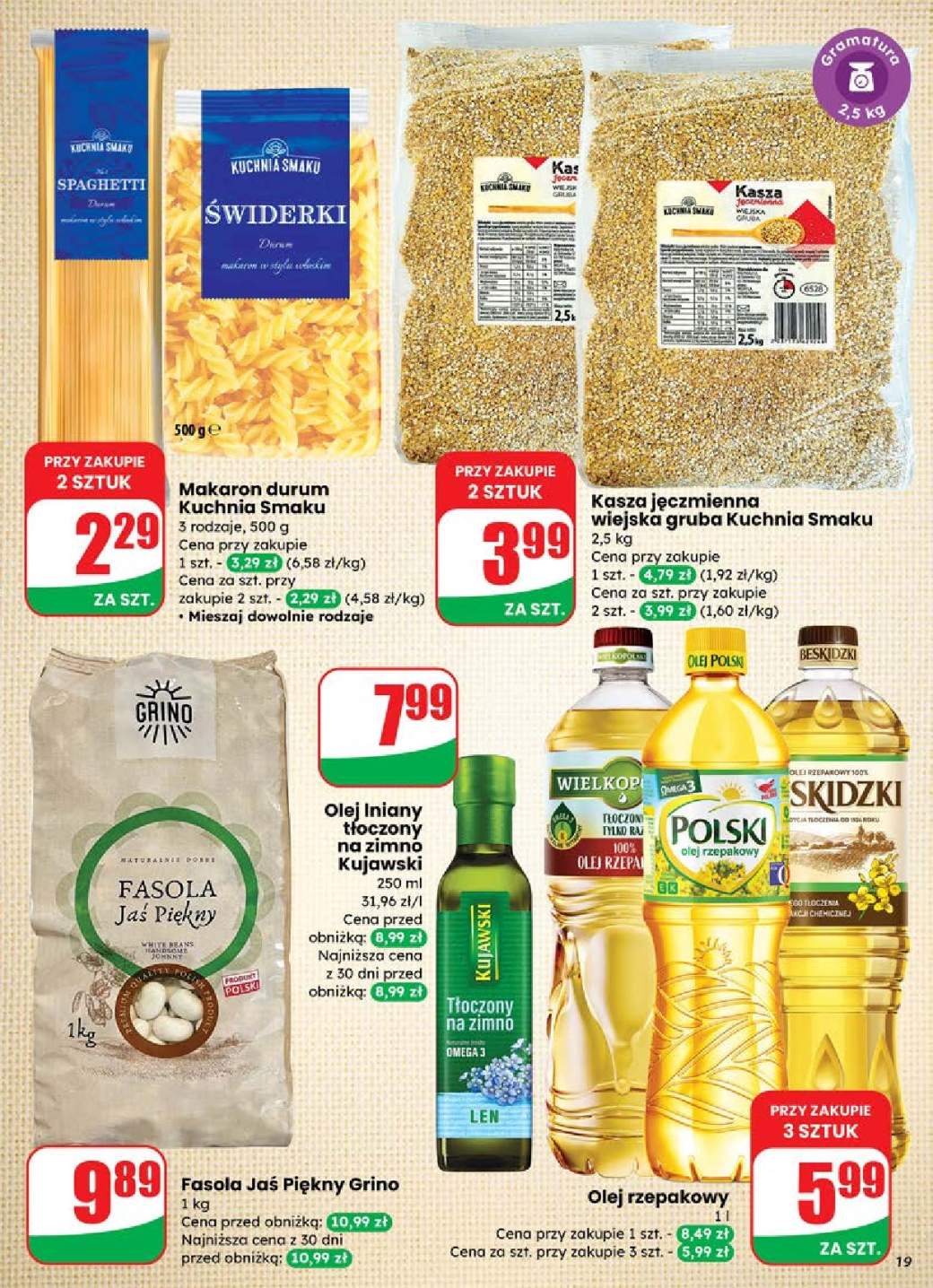 olej lniany