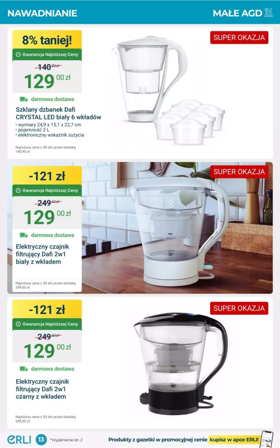 dzbanek filtrujący