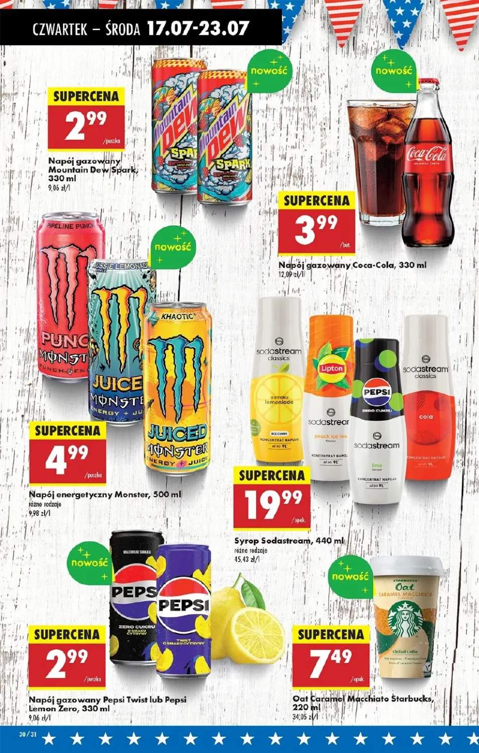 napój energetyczny