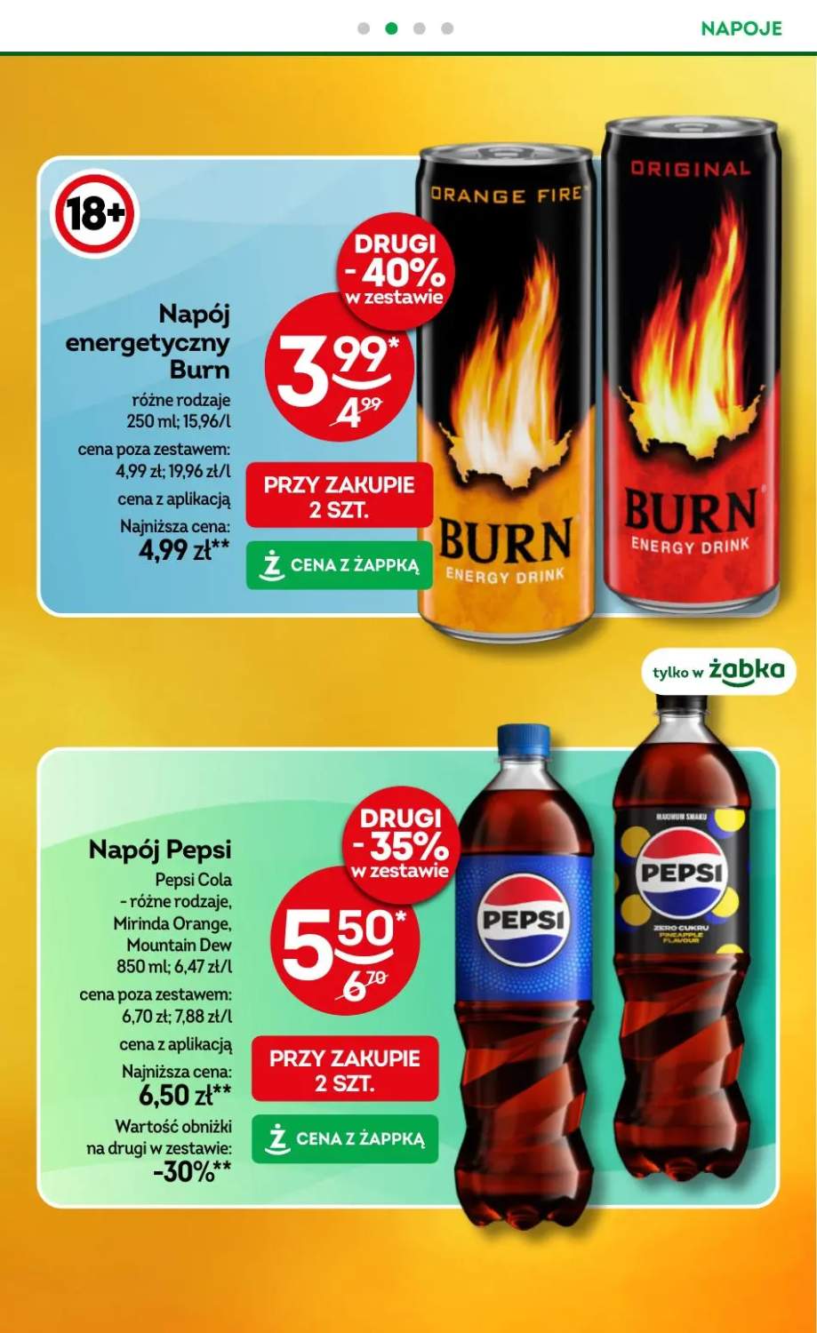 napój energetyczny