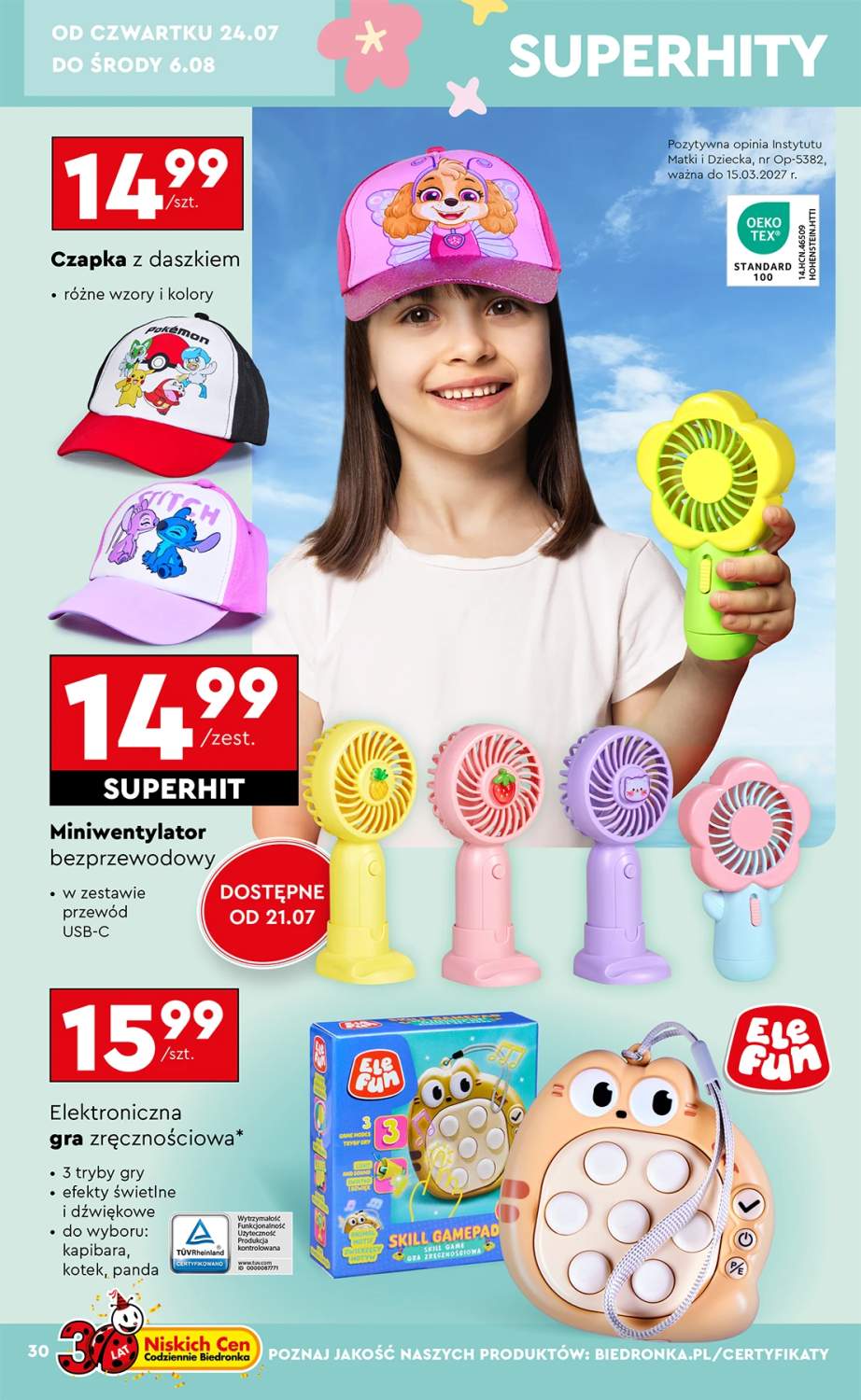 czapka dziecięca