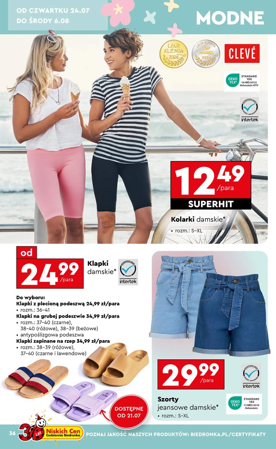 spodenki rowerowe damskie