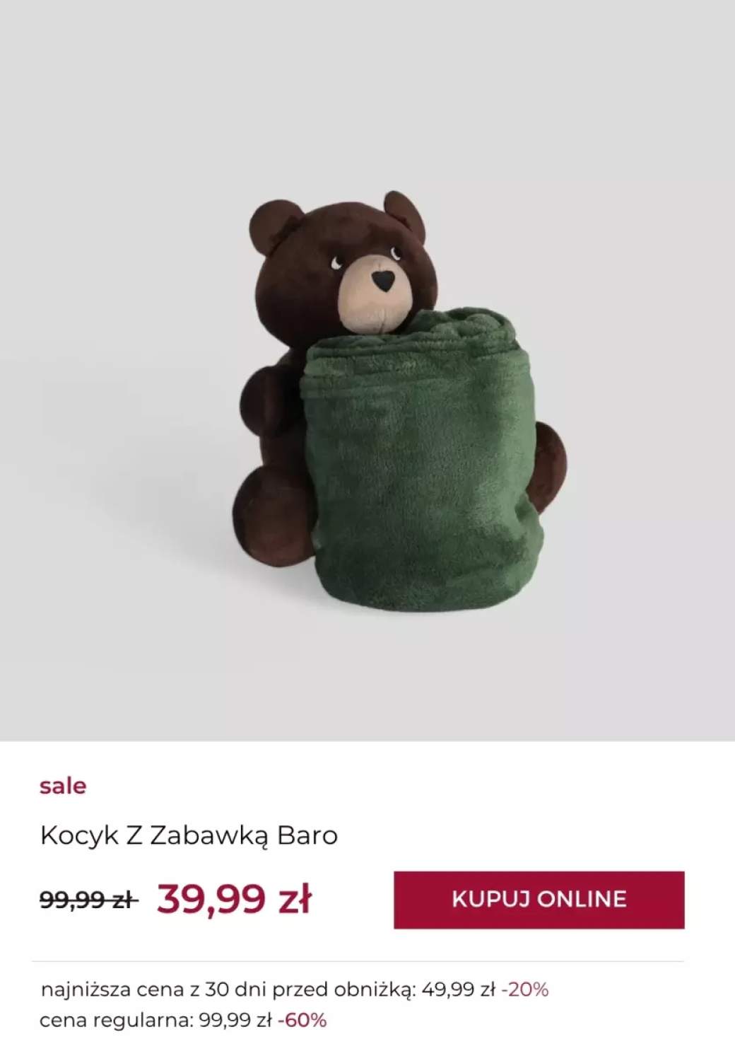 kocyk dla dzieci