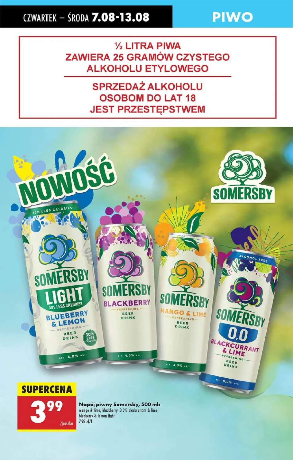 napój piwny
