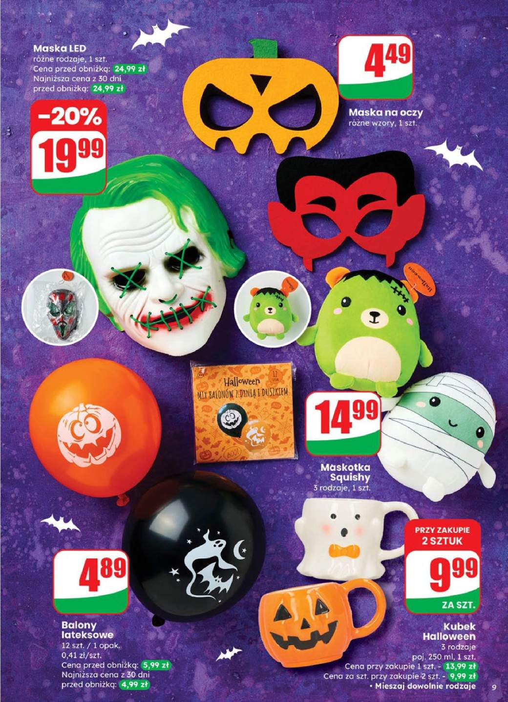 maska Halloween