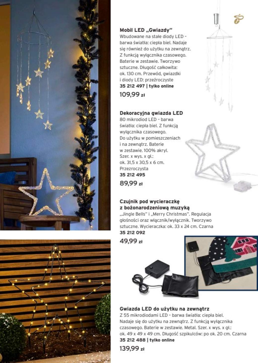 dekoracja led