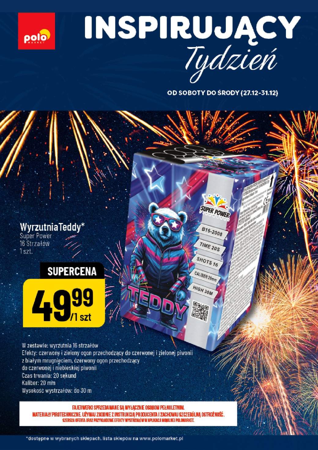 fajerwerki wyrzutnia